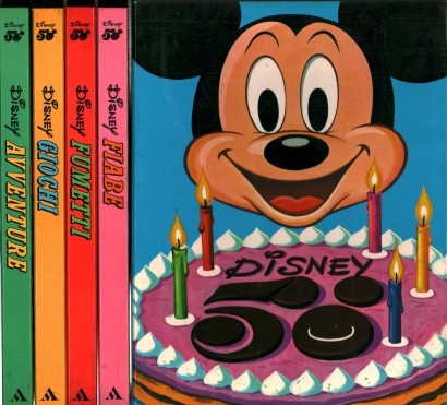 Disney: Fiabe, fumetti, giochi, avventure (4 Volumi)