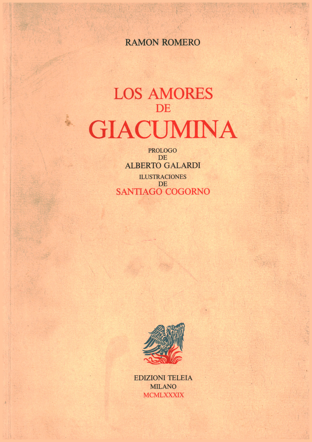 Los amores de Giacumina, s.un.