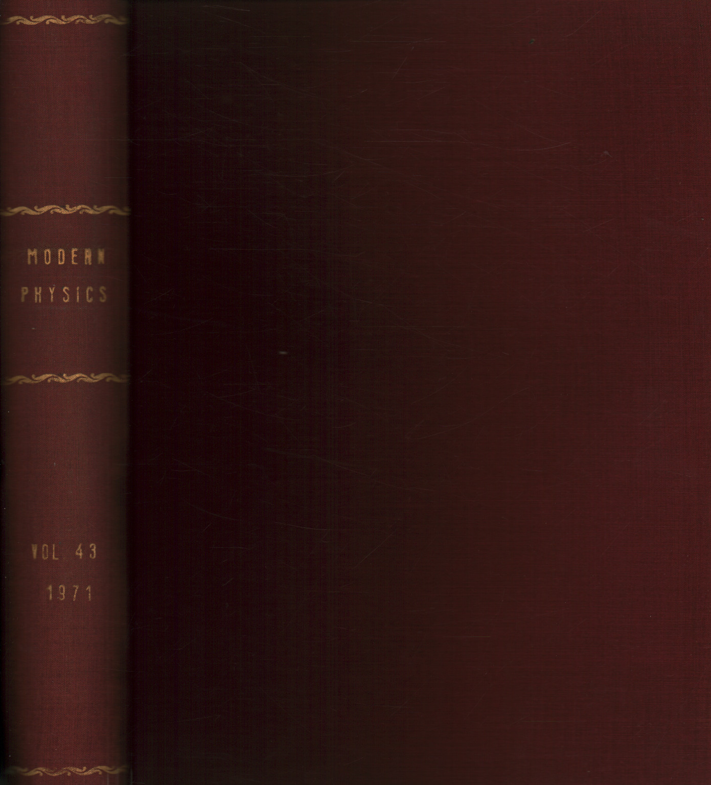 Examens de la Physique Moderne, 1971. Volume 43, 1-4 , s.un.