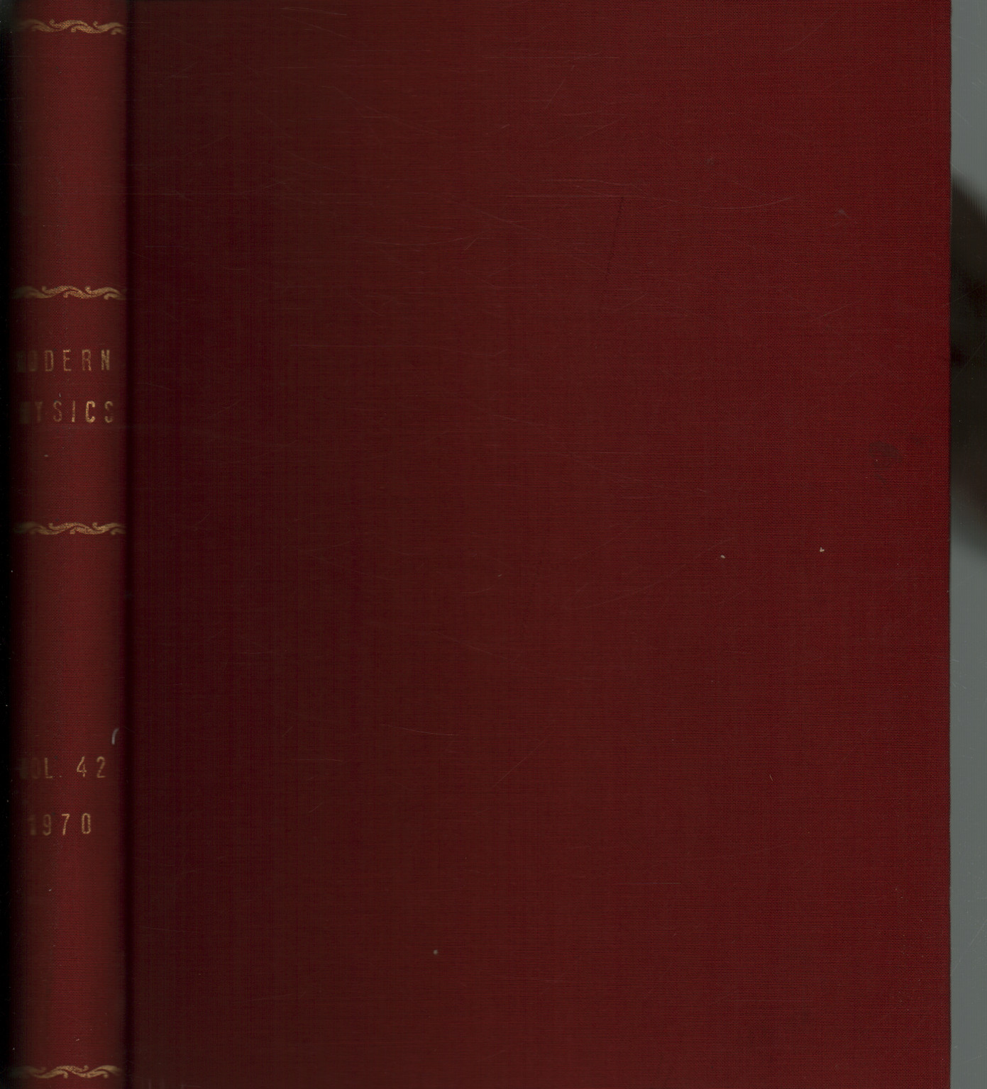 Examens de la Physique Moderne, 1970. Volume 42, 1-4 , s.un.