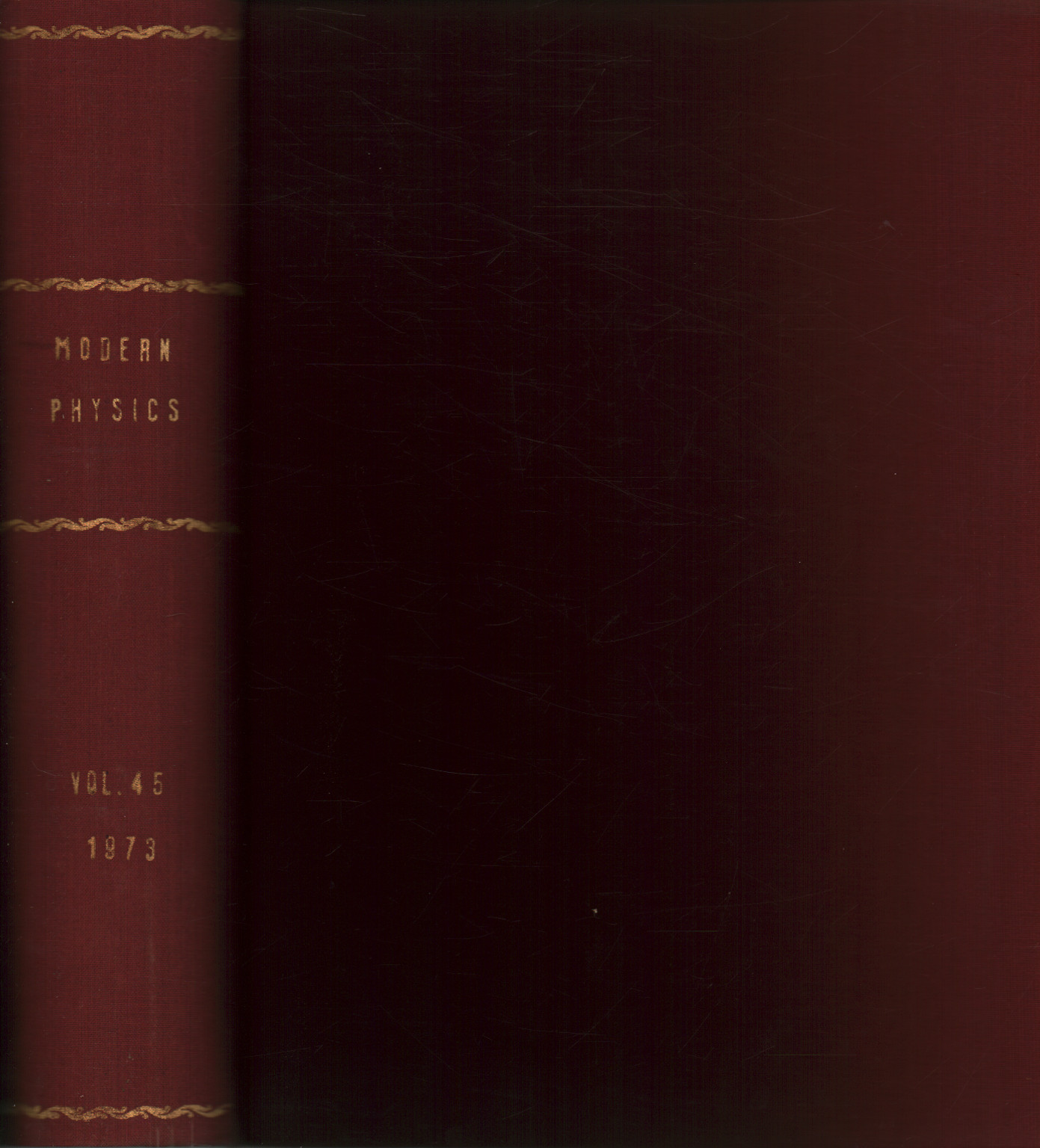 Examens de la Physique Moderne, 1973. Volume 45, 1 à 4 , s.un.