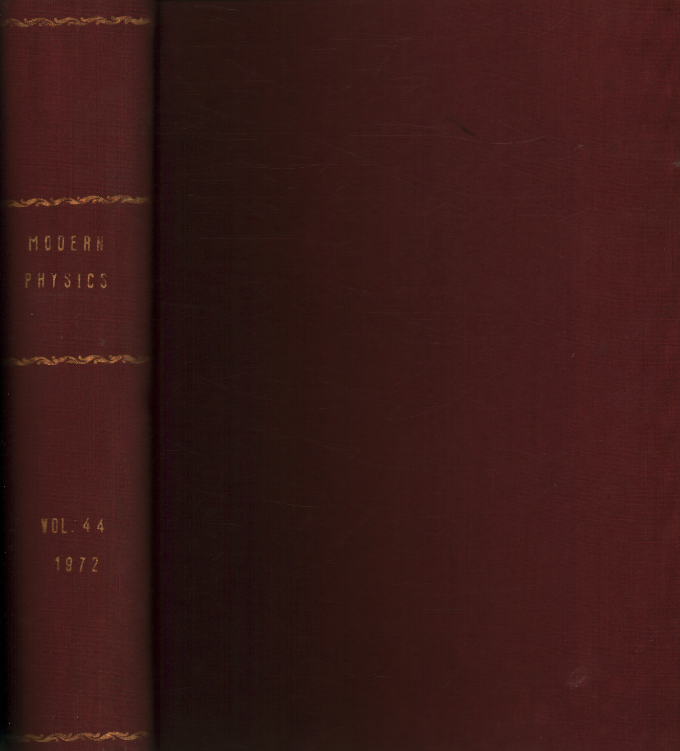 Examens de la Physique Moderne, 1972. Volume 44, 1 à 4 , s.un.