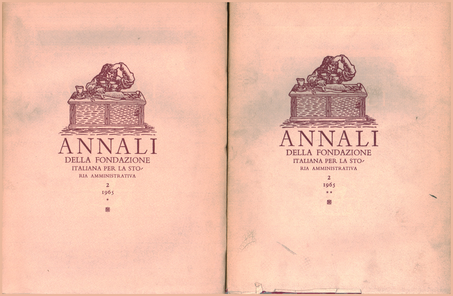 Los anales de la Fundación italiana para la historia de la amm, s.una.