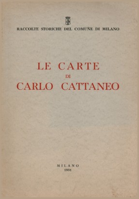 Le Carte di Carlo Cattaneo