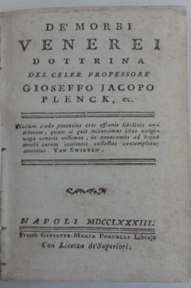 De 'Morbi Venerei doctrine of celeb. Professor, s.a.