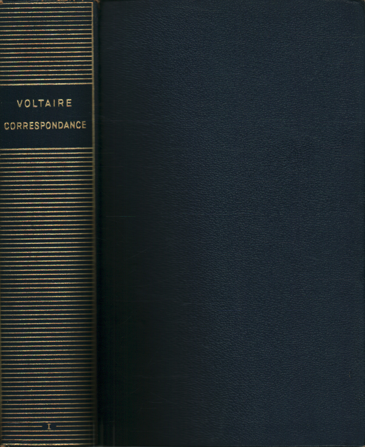 Correspondence de Voltaire (volumen I), s.a.