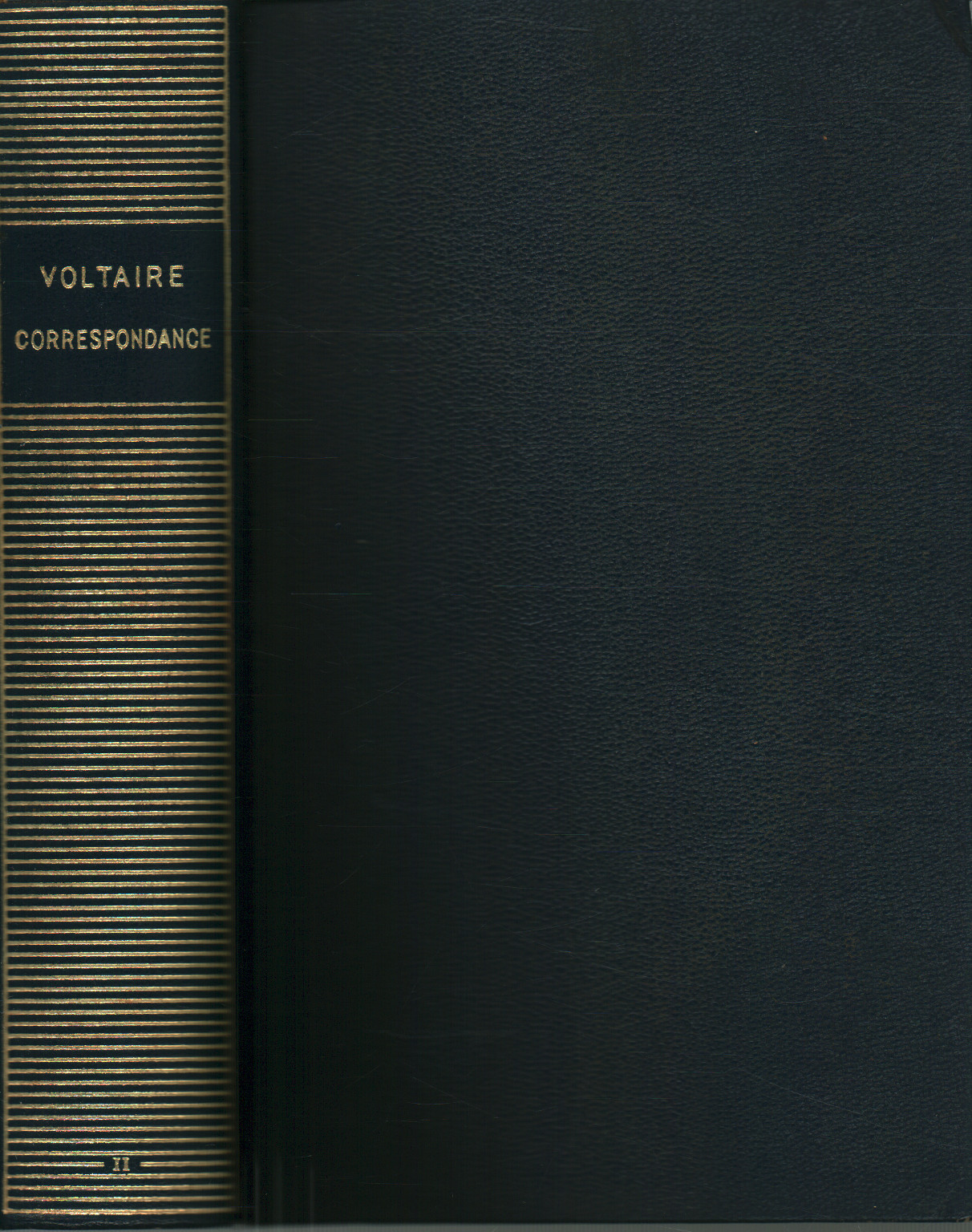 Corrispondance de Voltaire (tome II), s.un.
