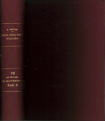Storia dell'arte italiana. Volume VII. Tomo II
