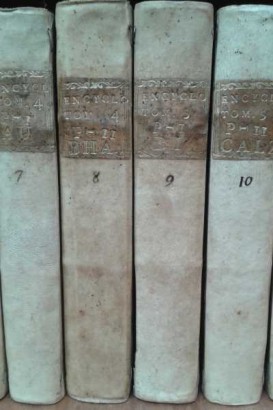 Encyclopedie ou Dictionnaire Raisonné des Sciences, Denis Diderot Jean-Baptiste D'Alembert