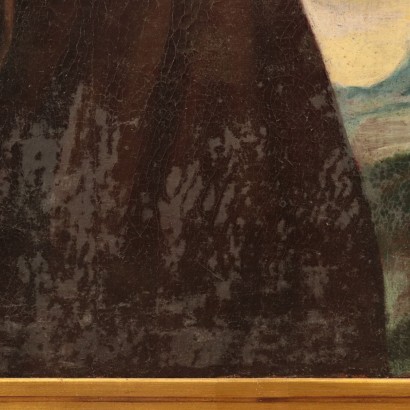 arte, arte italiano, pintura italiana antigua, pintura al óleo sobre lienzo de San Francesco