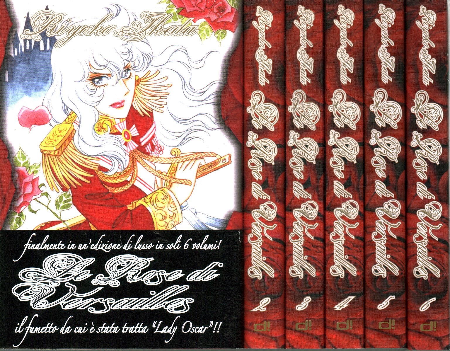 Rosas de Versalles. Serie completa (6 volúmenes), Ikeda Riyoko