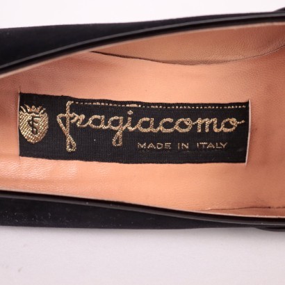 Vintage Fragiacomo Shoes Suede Milan Italy