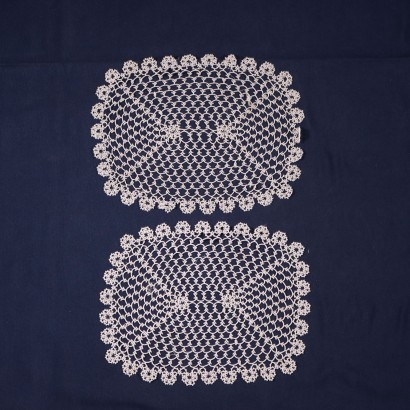 Peri of Lace Droilies Cotton Italy 20th Century