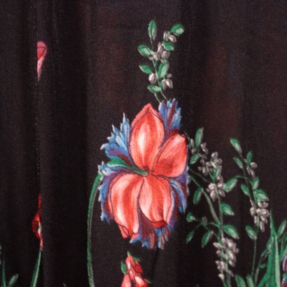 Robe Longue Tissu - Italie Années 1970