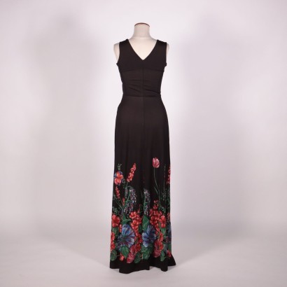 #vintage #vintageclothing #vintagedress #vintagemilano #vintagefashion,Vestido floral largo vintage