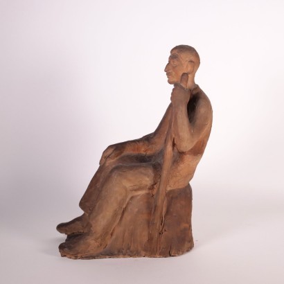 Earthenware Statue Italy 1930s