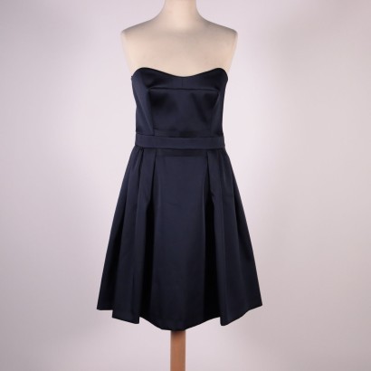 conexión francesa, vestido, moda, moda sostenible, segunda mano, French Connection Night Blue Dress
