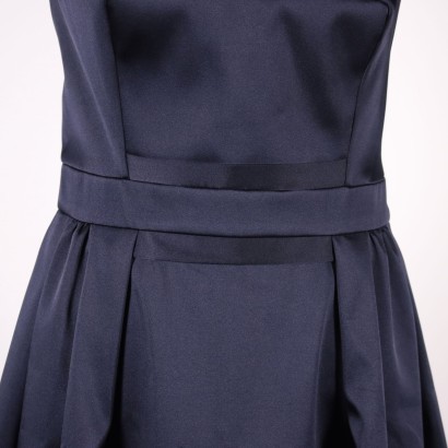 French Connection Dark Blue Dress Polyester London ENgland