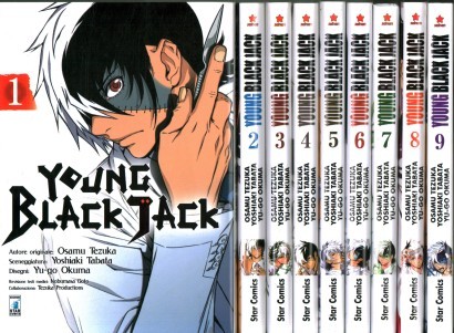 Young Black Jack. Sequenza completa (9 Volumi)