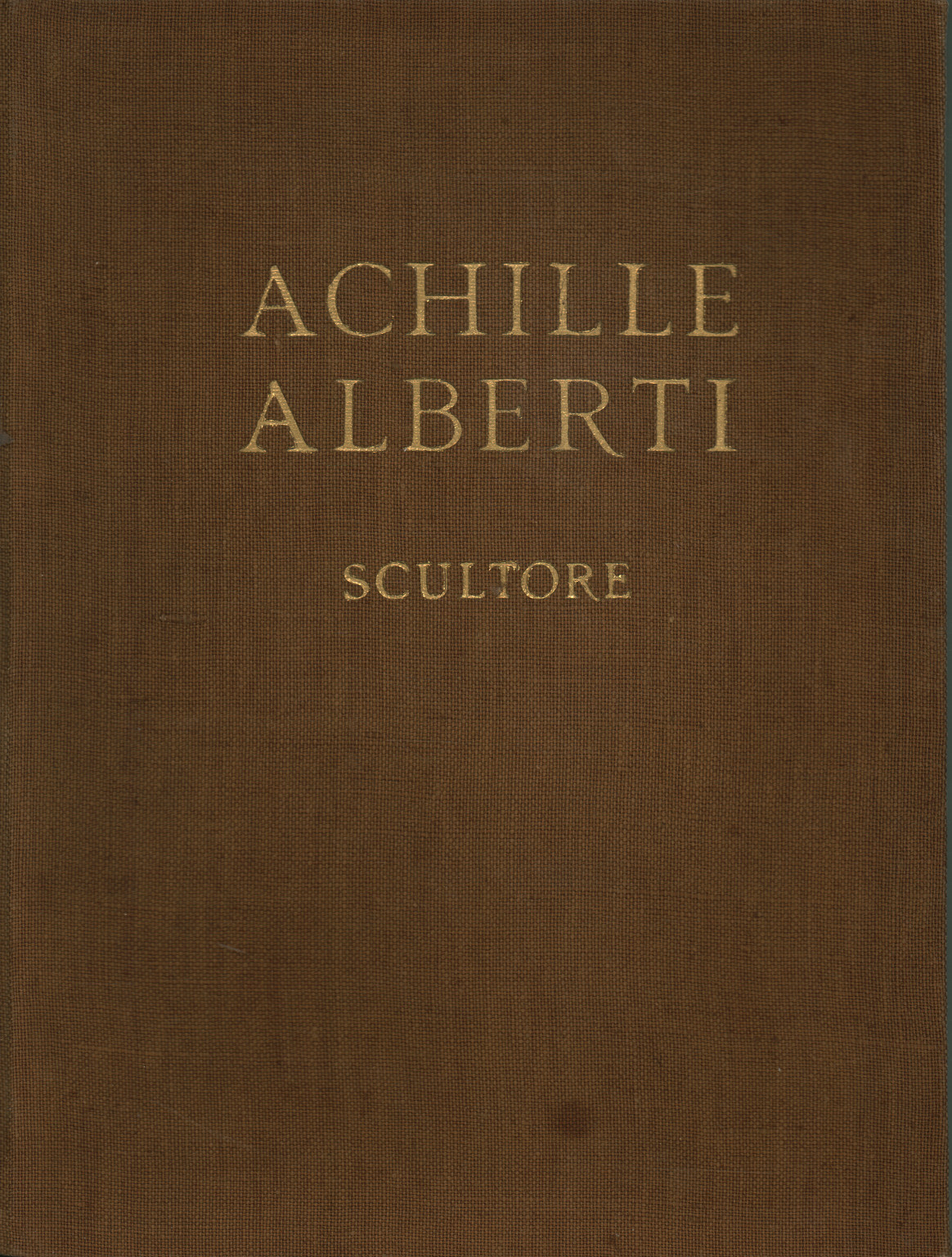 Achille Alberti escultor, s.a.
