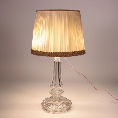 Crystal Table Lamp England 19th-20th Century