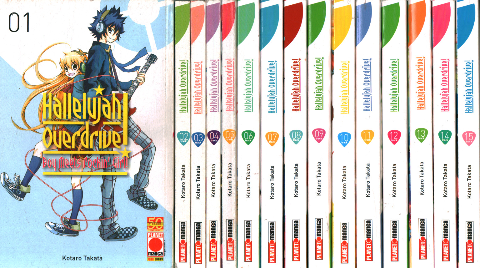 Alléluia Overdrive ! Série complète (15 volumes), Kotaro Takata