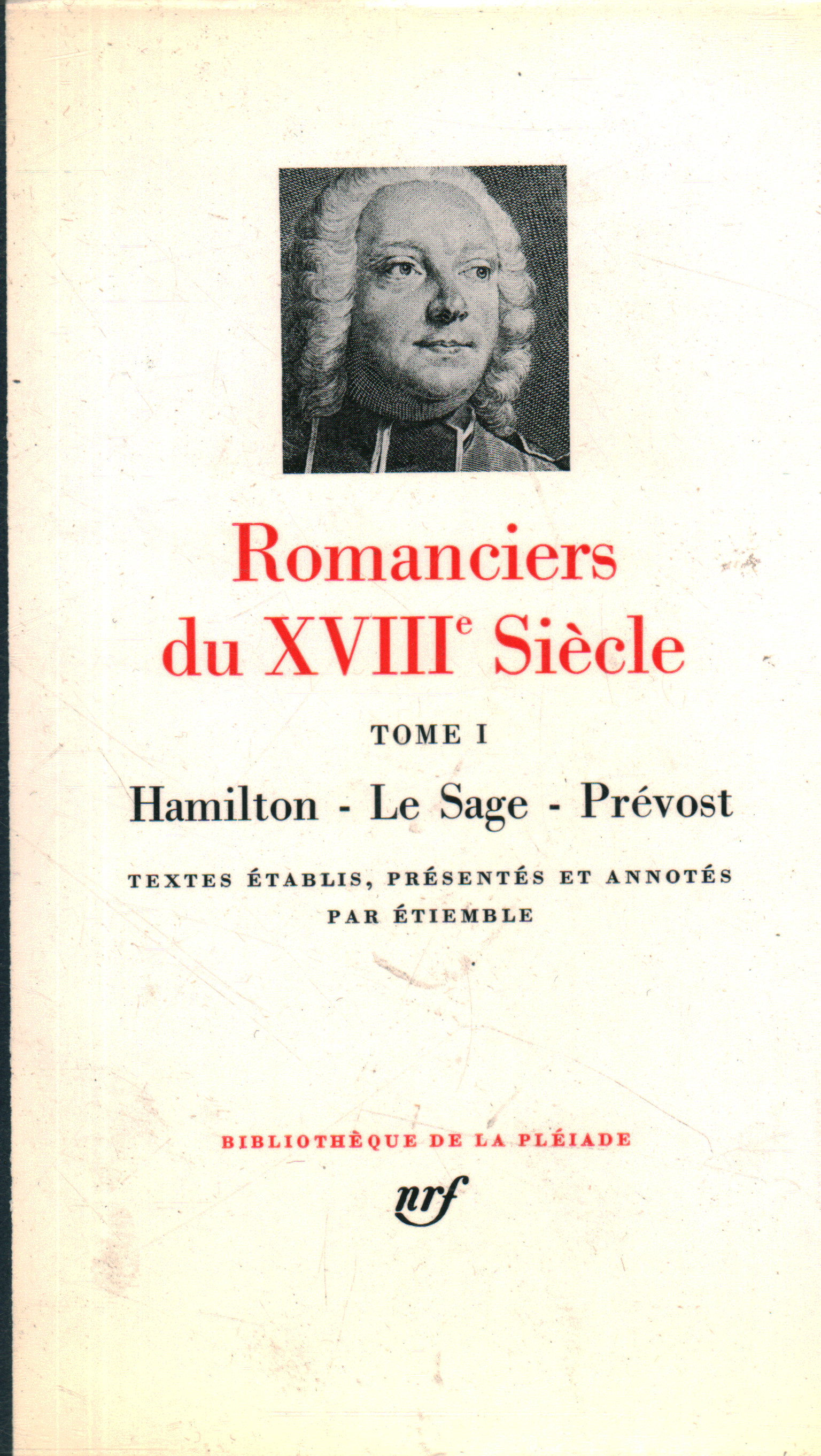 Romanciers du XVIII Siècle (Band I)