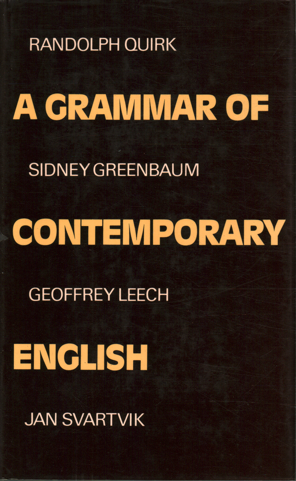Una gramática del inglés contemporáneo