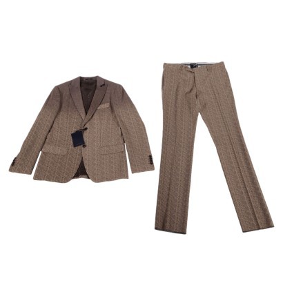 Class Cavalli Men's Suit Wool US Size 40 Italy