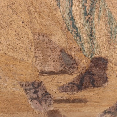 Plato\'s Academy Silk Tapestry Italy XVII-XVIII Century