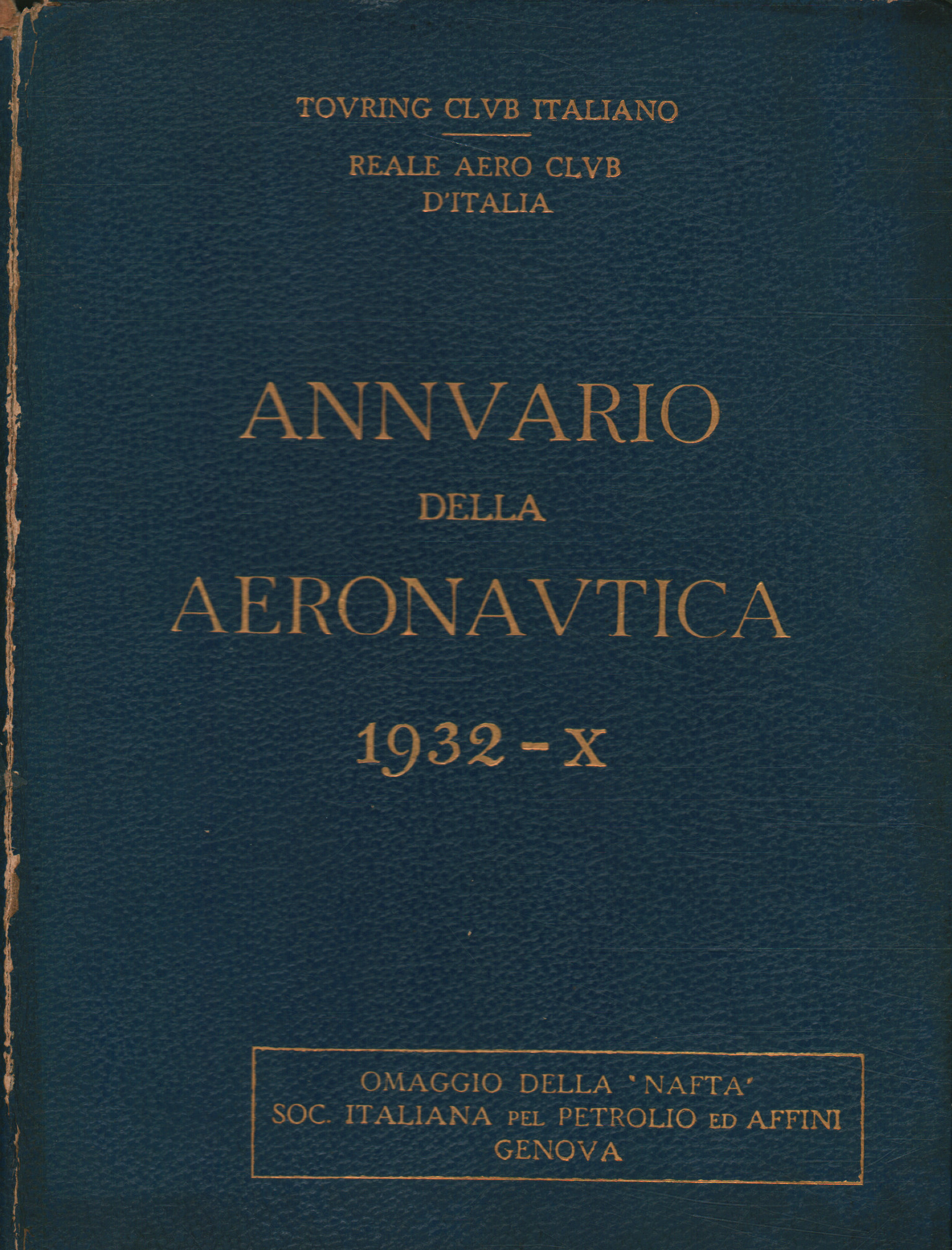 Annuaire de l'Armée de l'Air. 1932 An X