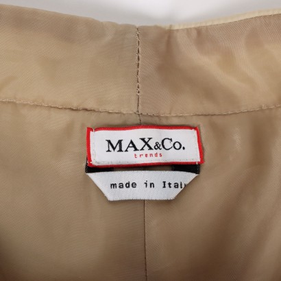 max&co., pantaloni max&co., pantaloni imbottiti, secondhand, made in italy,Pantaloni Beige Max&Co.