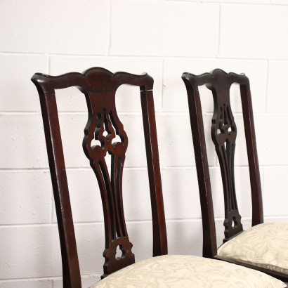 antigüedades, silla, sillas antiguas, silla antigua, silla italiana antigua, silla antigua, silla neoclásica, silla del siglo XIX, grupo de seis sillas de estilo