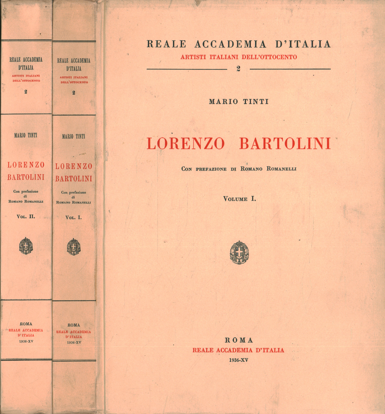 Lorenzo Bartolini 2 Volumes, Lorenzo Bartolini (2 Volumes)