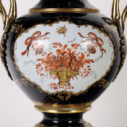 Vase Man. Richelieu Porzellan Keramik Europa XX Jhd