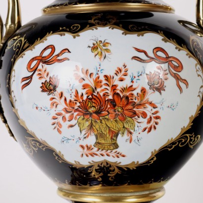 Vase Man. Richelieu Porzellan Keramik Europa XX Jhd