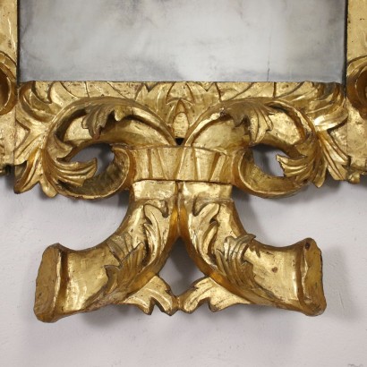 Baroque Mirror Wood Italy XVII-XVIII Century