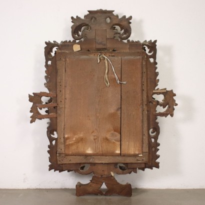 Baroque Mirror Wood Italy XVII-XVIII Century