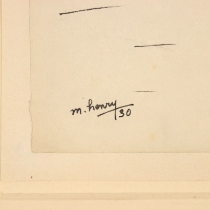 M. Henry Ink on Paper France 1930