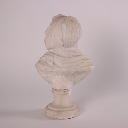 Buste Feminin Marbre Italie XVIII Siècle
