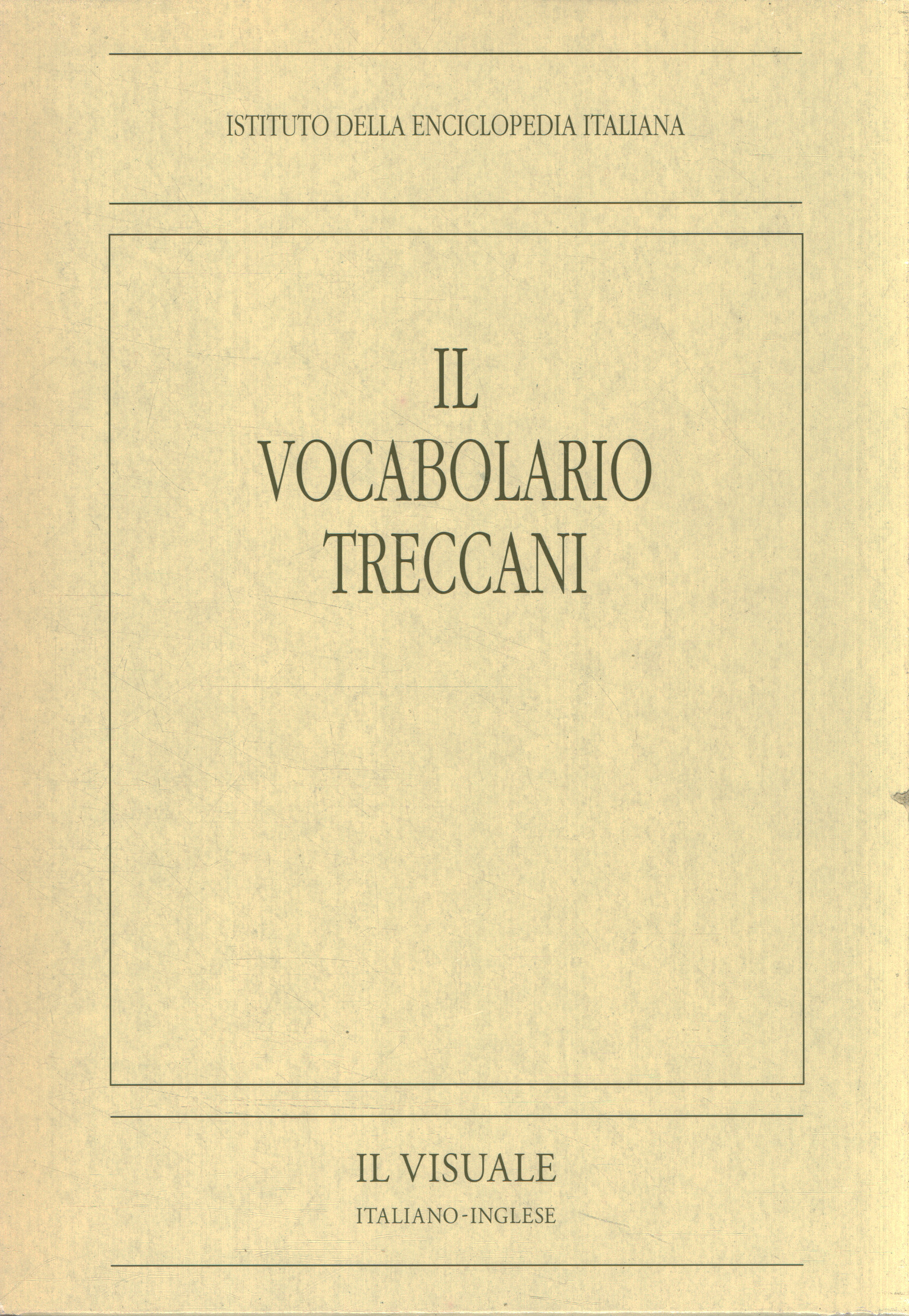 El vocabulario Treccani. el italiano