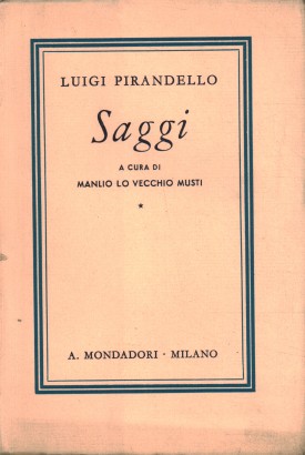 Essays by Luigi Pirandello