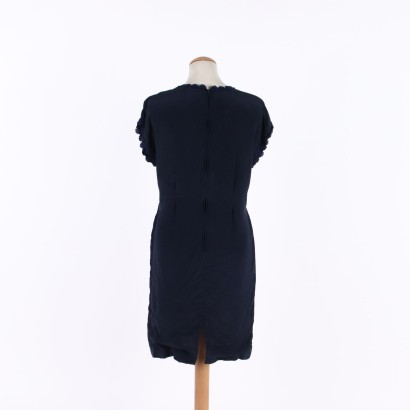 Vintage Kleid Seide Gr. M Italien 1990er