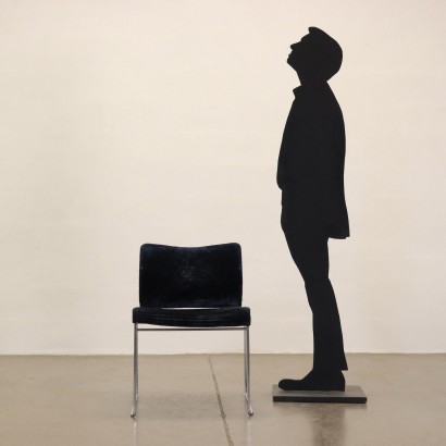 arte moderno, diseño de arte moderno, silla, silla de arte moderno, silla de arte moderno, silla italiana, silla vintage, silla de los años 60, silla de diseño de los años 60, silla Kazuhide 'Jano'