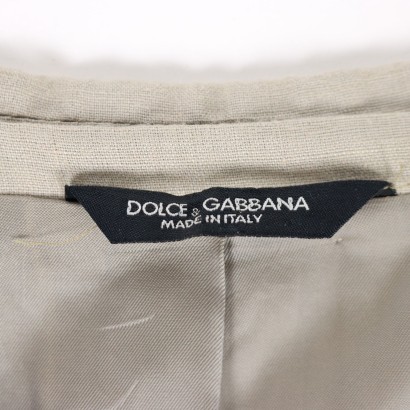 Dolce & Gabbana Blazer Lin Taille 46 Italie