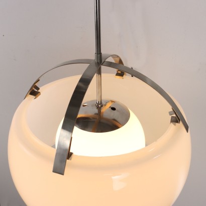 Artemide Omega Lampe Messing Italien 1960er-1970er
