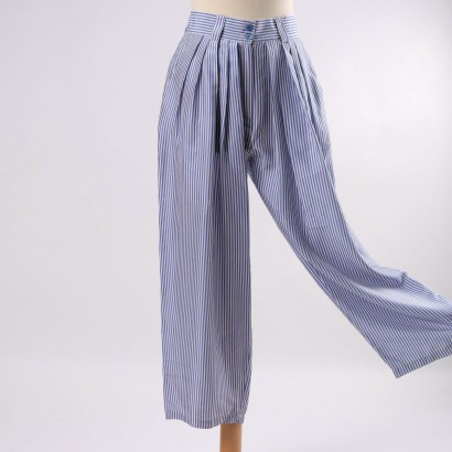 Kenzo Trousers Silk Size 10 France 1980s-1990s