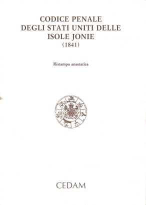 Codice penale degli Stati Uniti delle Isole Jonie (1841)