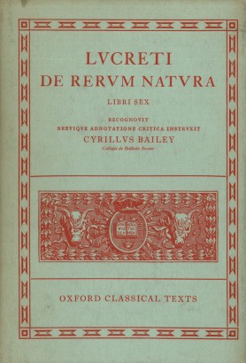 De rerum natura (Libri sex)