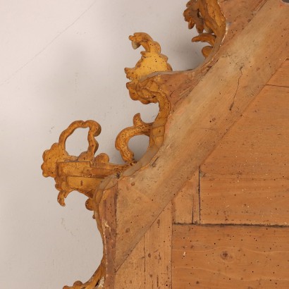 Barockspiegel Holz Italien XVIII Jhd